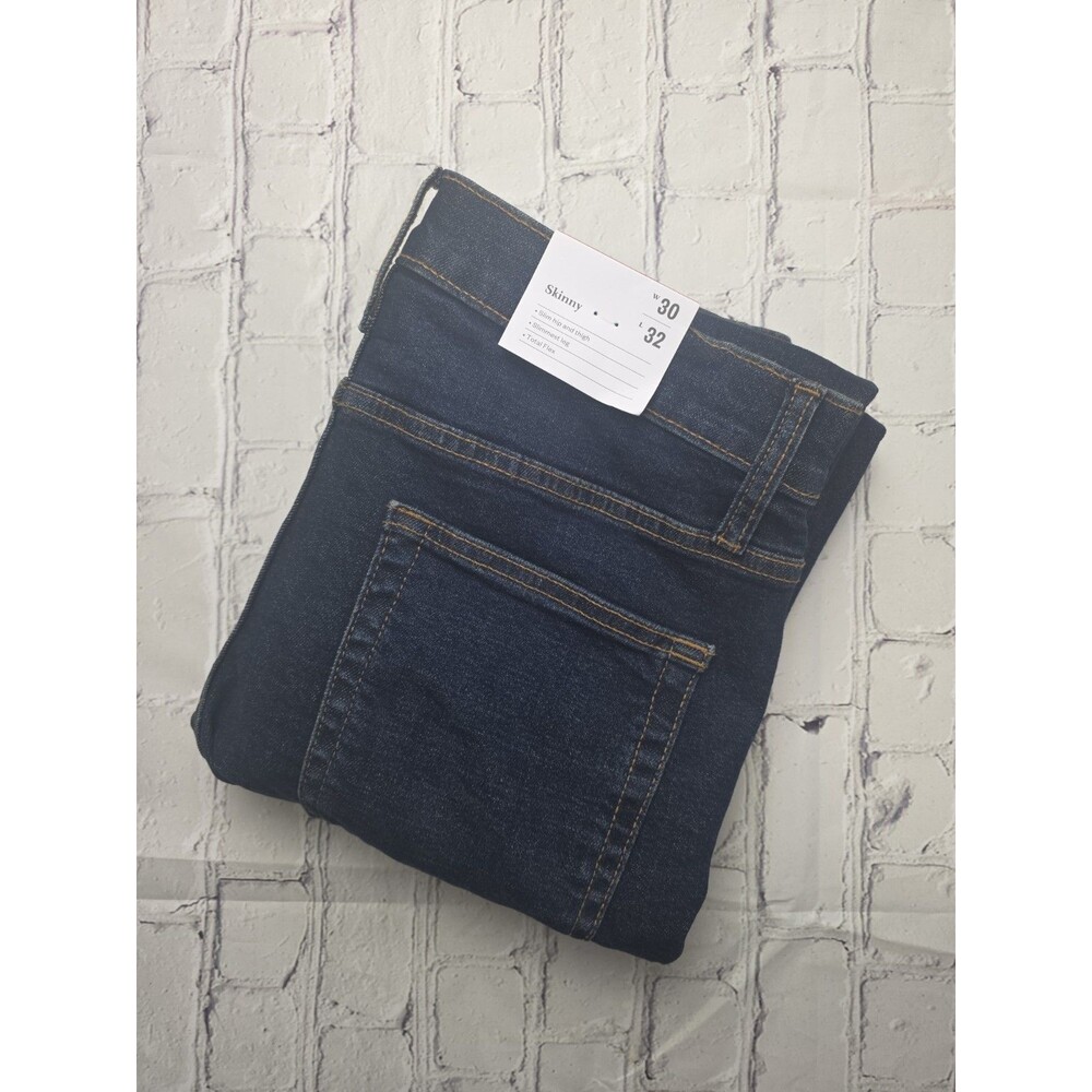 Goodfellow & Co Men's 30x32 Blue Skinny Total Flex Jeans